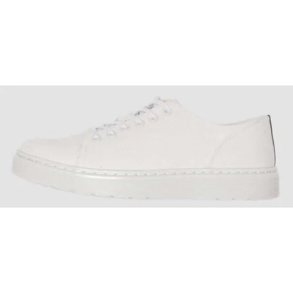 Dr. Martens Unisex Dante Canvas Oatmeal Sneakers Sz W 10 M 9 NEW - Picture 4 of 16